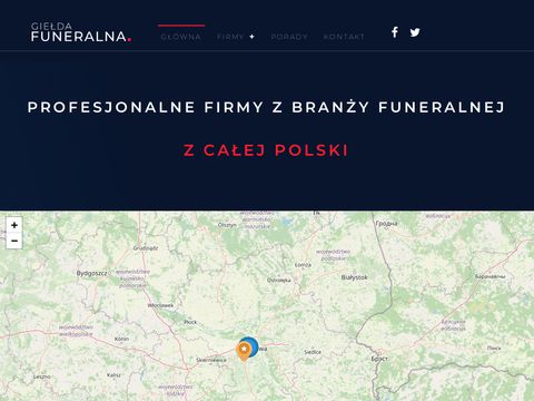 Firmy pogrzebowe z całej Polski - Giełda Funeralna