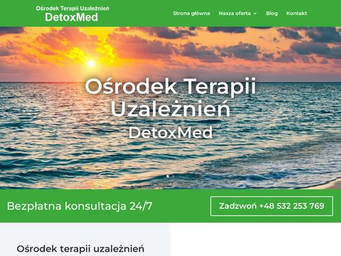 Leczenie uzależnień bez ubezpieczenia - detoxmed.pl