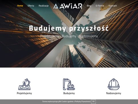 Awiar.pl - Budowa hali