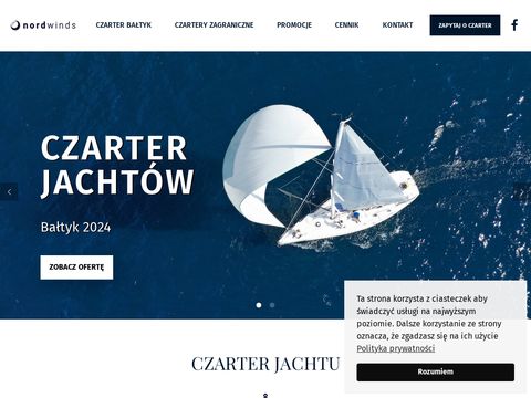 Czarter jachtów na Bałtyku - nordwinds.pl