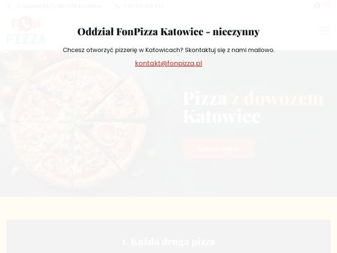 Najlepsza pizza w Katowicach - fonpizza.pl