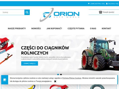 Zabezpieczenia-orion - akcesoria do zabezpieczenia ładunku