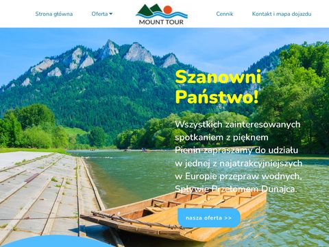 Transport na spływ Dunajcem - splywdunajcem.net.pl