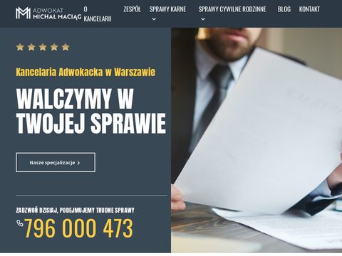 Kancelaria adwokacka, porady prawne, prawnik, adwokat Warszawa