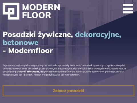 Posadzki betonowe Poznań - modernfloor.pl