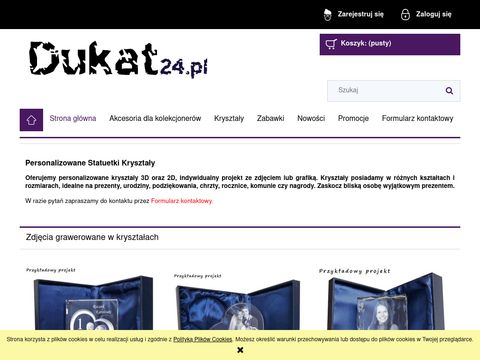 Kryształy 2D 3D - Dukat24.pl