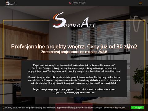 Projektowanie i Aranżacja Wnętrz Online - Senkoart Design