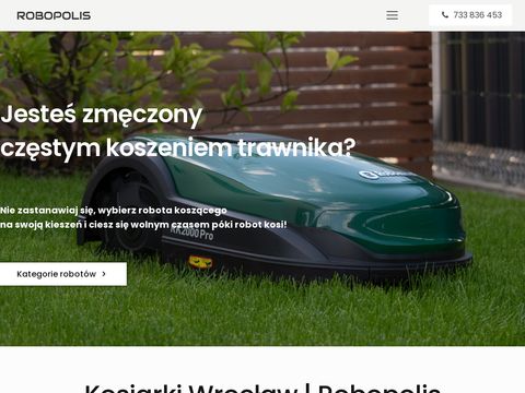 Roboty koszące Wrocław | Robopolis