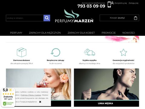 Perfumeria internetowa - Perfumy Marzeń