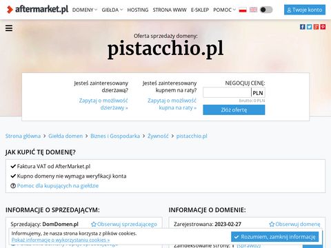 PISTACCHIO Butik Online