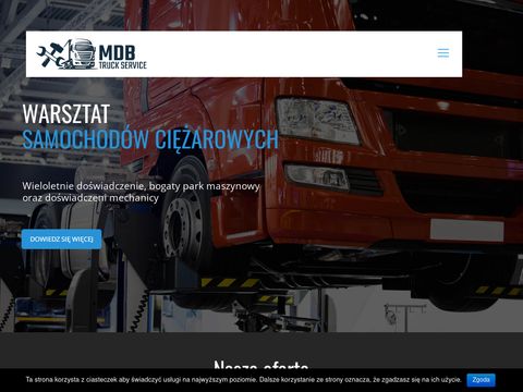 Warsztat samochodów ciężarowych Białystok - MDB Truck Service
