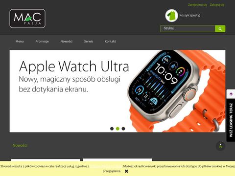 macpasja.pl sklep apple toruń