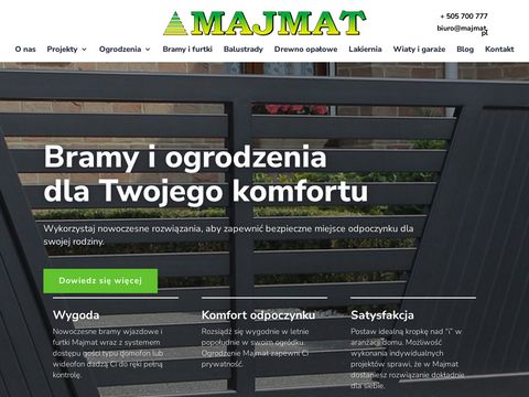 MajMat.pl Ogrodzenia betonowe, metalowe i wiele innych - Łódź, Skierniewice