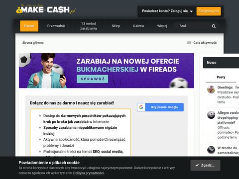 www.make-cash.pl-zarabianie w Internecie