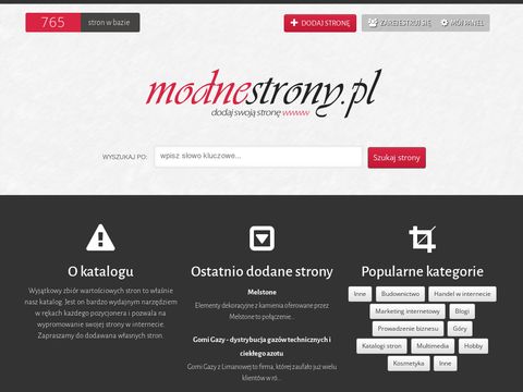 Modnestrony.pl - seo katalog