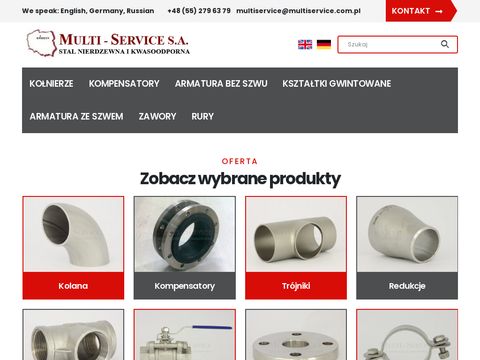 Multiservice.com.pl - kołnierz ocynkowany