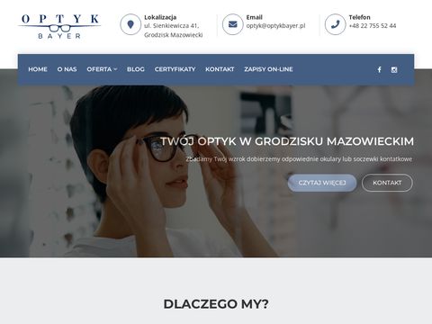 Okulary korekcyjne, soczewki - Optyk Bayer Grodzisk Mazowiecki, Milanówek, Jaktorów