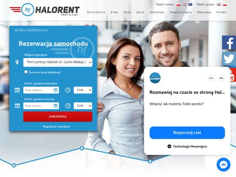 HaloRent - Wynajem samochodów w Gdańsku