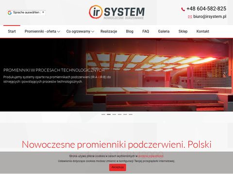 Ogrzewanie promiennikami - irsystem.pl
