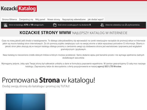 Kozackikatalog.pl - seo katalog