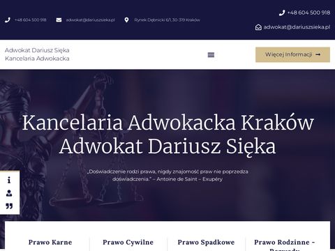Radca prawny w Krakowie