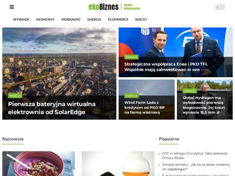 Ekoprzedsięwziecia - ekobiznes.pl