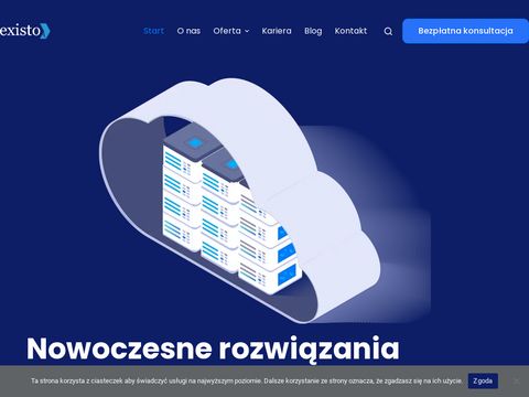 Rozwiązania chmurowe dla firm - existo.pl