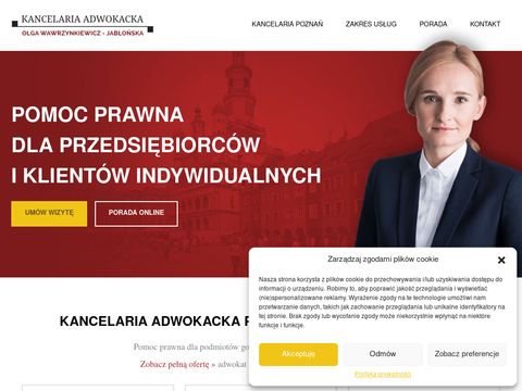 Prawnik Poznań, wielkopolska