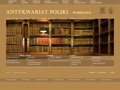 Antykwariat Polski - polskie cenne książki
