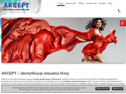 Identyfikacja wizualna firm Warszawa - akcept.com.pl