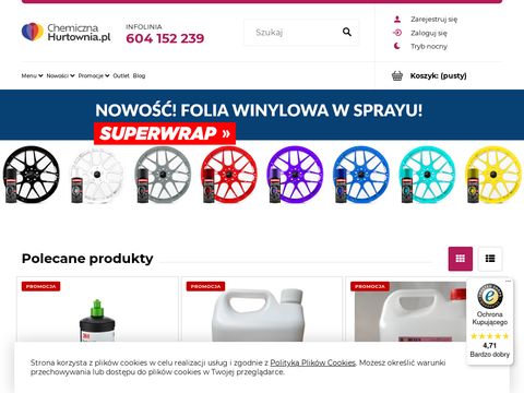 Kosmetyki samochodowe - chemiczna-hurtownia.pl