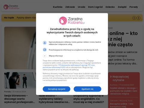 Ciekawe artykuły dla kobiet - zaradnakobieta.pl