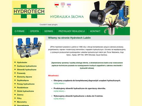 Hydrotech J.Gutowski - hydraulika siłowa, napędy i sterowanie