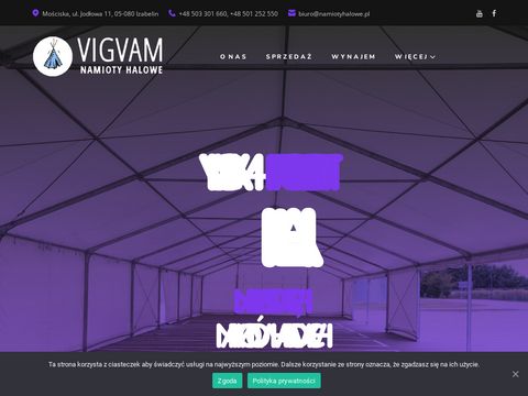VIGVAM Producent namiotów