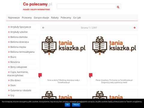 Portal z przecenami i rabatami - copolecamy.pl