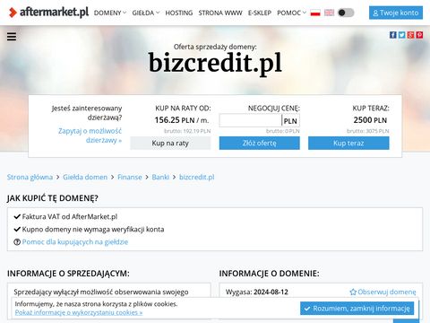 Bizcredit.pl - pożyczka przez internet