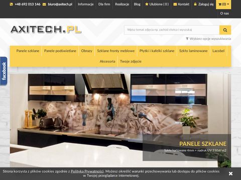 Panele szklane do kuchni | Axitech.pl