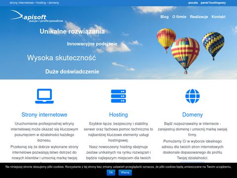 Tworzenie stron internetowych - apisoft.pl