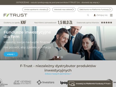 F-Trust - fundusze akcji