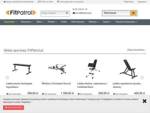 FitPatrol.pl - sprzęt sportowy