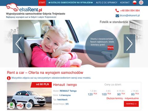 EkaRent - wypożyczalnia samochodów z Gdańska