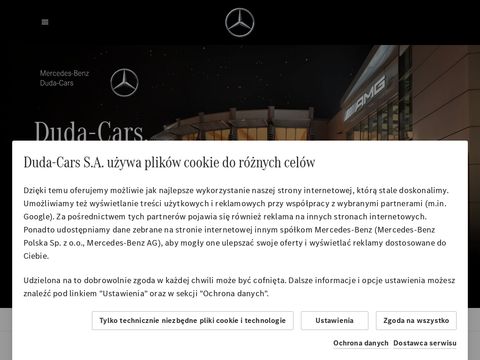 Salon samochodowy Mercedes Benz