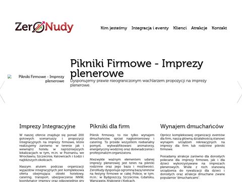 ZeroNudy.com - imprezy integracyjne dla firm Poznań