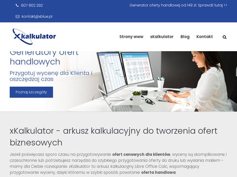 Przykładowa oferta - xblue.pl