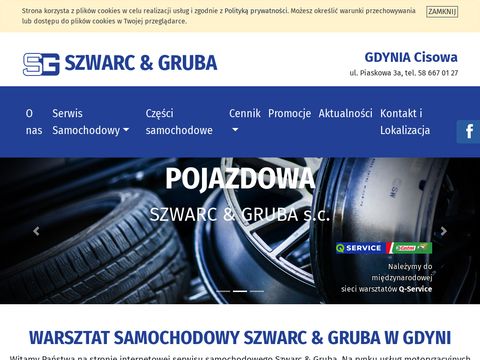 PIOTR SZWARC & JAROSŁAW GRUBA S.C. GDYNIA warsztat samochodowy pomorskie