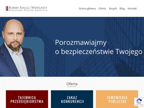 Robert Solga - Kancelaria prawna Katowice