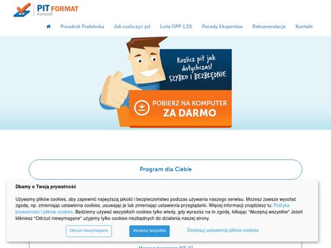 pit-format.pl Darmowy program pit 2021