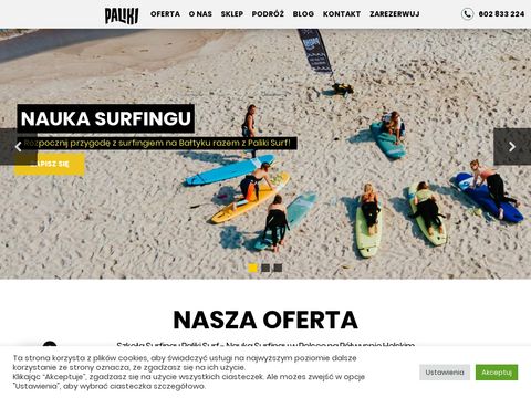 Kurs surfingu - palikisurf.pl