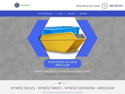 Kontenery na odpady remontowe Wrocław