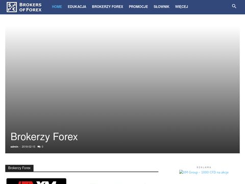 Brokerzy Forex - rzetelne i aktualne informacje